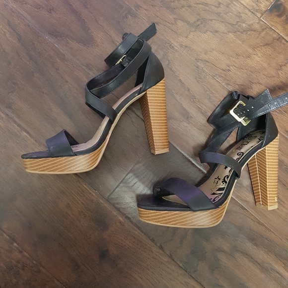 Brash Shoes - Brash double buckle heels.